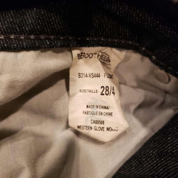 Bootheel Trading Co by Cheryl Crow Denim Skirt Size 28/4 - Picture 3 of 4